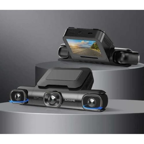 ازدوم _ داش كام سيارة أمامي 2k مع 3 كاميرات فل إتش...