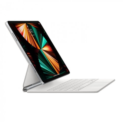 كيبورد ماجيك ايباد برو 12.9 انش ابيض عربي انجليزي