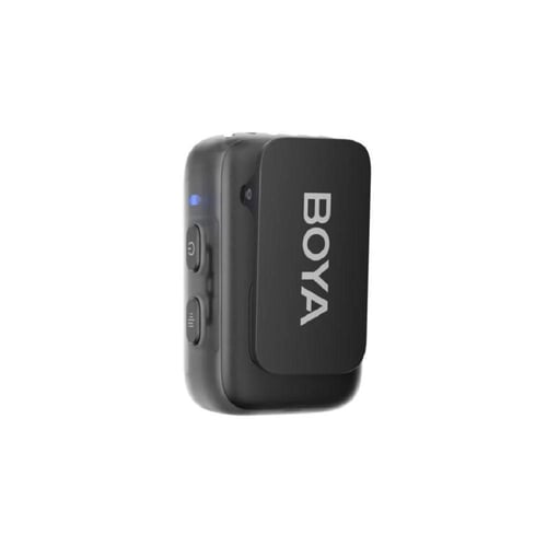 بويا - طقم مايكروفون لاسلكي بمرسلين 2 ومدى 300 متر...