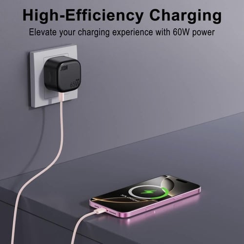 سلك JODA نايلون بقوة 60 واط تايب سي الى تايب سي 1...