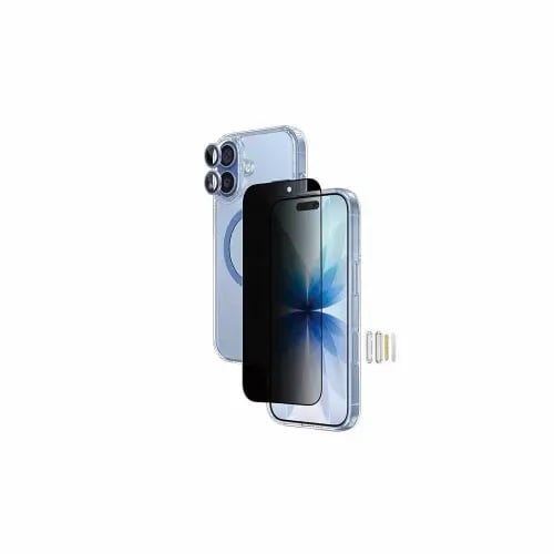 بكج Armorpro D30 ثلاثة في واحد ( كفر حماية شفاف ما...