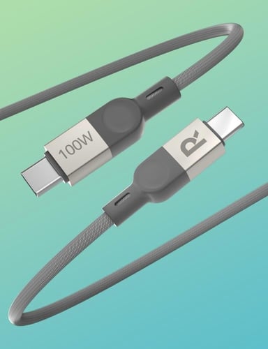 سلك راف باور تايب سي الى تايب سي مغناطيسي نايلون ب...