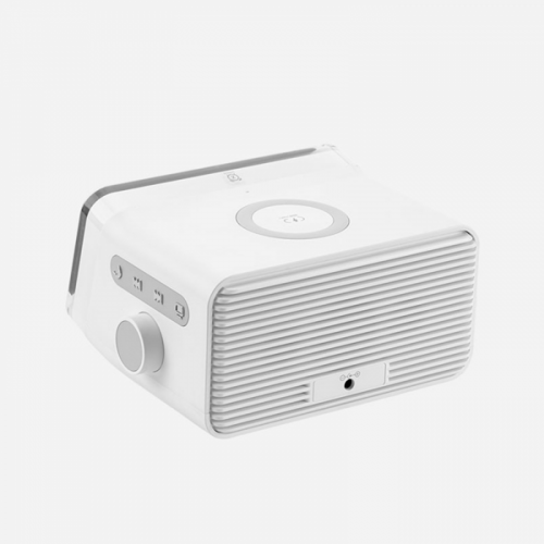 موماكس 4 في 1 ساعة منبه رقمية باضاءة ملونة ذكية LE...