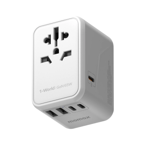 شاحن وفيش سفر موماكس بتقنية الشحن السريع GaN PD بـ...