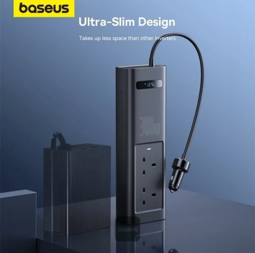 توصيلة سيارة بيسوس بقوة 300 واط و 220 فولت عبر الو...