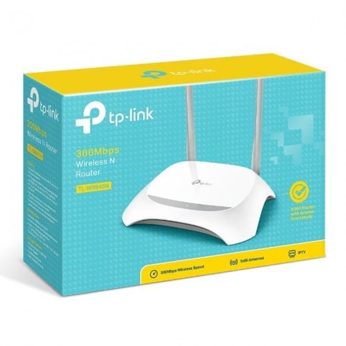 راوتر تي بي لينك مقوي شبكة | 840 tp-link 300Mbps W...