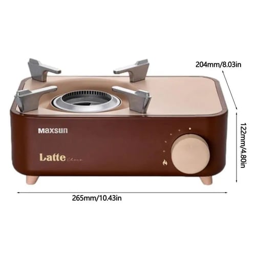 شولة غاز صغير من سلسلة Latte مع نظام قفل مغناطيسي