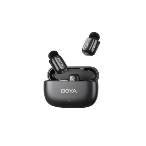بويا - boya Mini2 ميكروفون صغير لاسلكي X2 بتقنية ا...