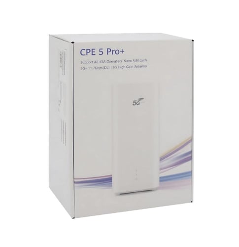 راوتر 5 برو بلس هواوي يدعم الجيل الخامس CPE 5 Pro+