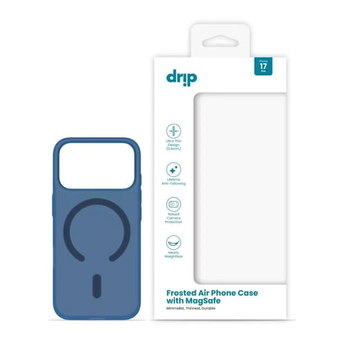 كفر دريب ايفون 17 برو ماكس نحيف ماج سيف - ازرق غام...