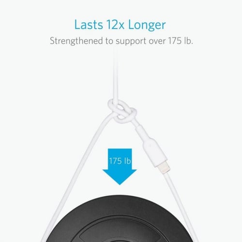 سلك شاحن انكر باورلاين الاصدار الثاني من USB الى ا...