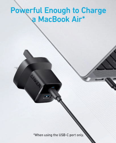 انكر - فيش جداري بقوة 33 واط بمنفذ تايب سي و منفذ...