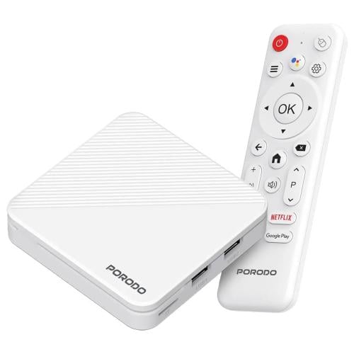 بوكس تي في Porodo Echobox أندرويد تي في مع بث 4K ا...