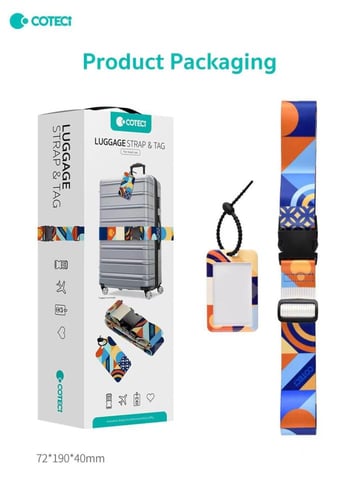 حزام الأمتعة والعلامة من شركة COTECI