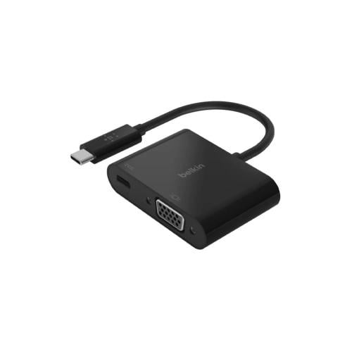 محول تايب سي تو VGA بقوة 60 واط - اسود