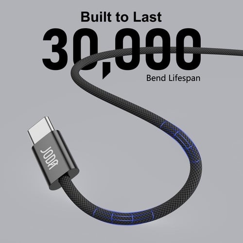 سلك JODA نايلون بقوة 60 واط تايب سي الى تايب سي 1...