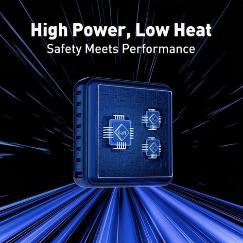 منصة شحن JODA فولتيكس بقوة 170 واط بسبعة منافذ تاي...