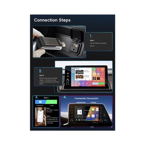 كار بلاي موج ماكس Android CarPlay Adapter USB