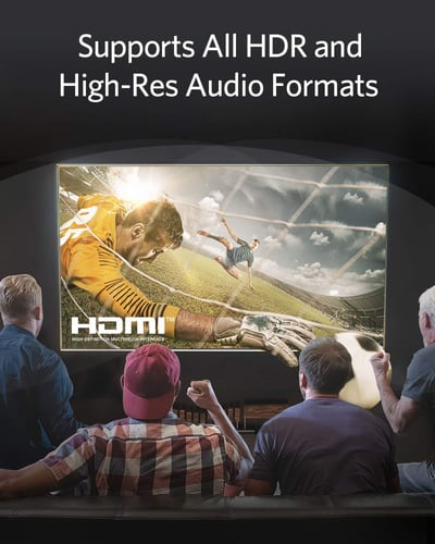 كيبل انكر HDMI 2.1 بطول 2 متر - اسود