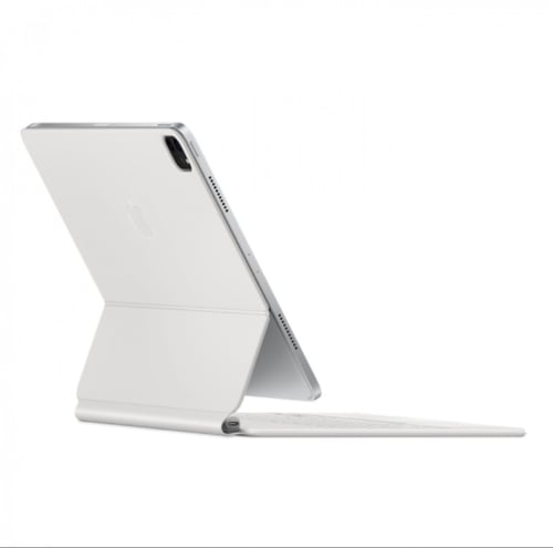 كيبورد ماجيك ايباد برو 12.9 انش ابيض عربي انجليزي