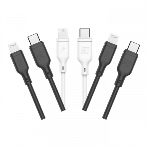 بكج سلك شاحن موماكس من USB-C إلى آيفون 3 أسلاك DL3...
