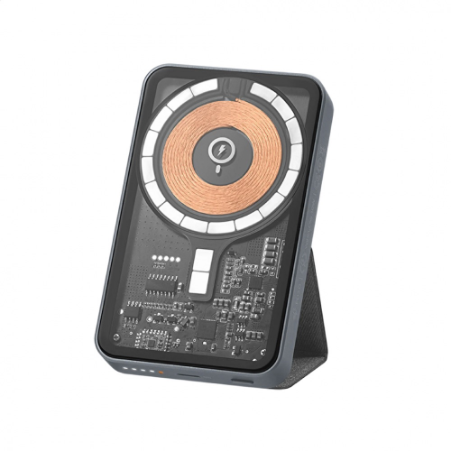 موماكس - باور بانك مغناطيسي للشحن اللاسلكي مع بطار...