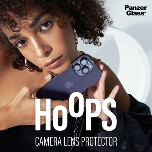 حماية كاميرا بانزر جلاس حلقات منفصلة ايفون 15 برو...