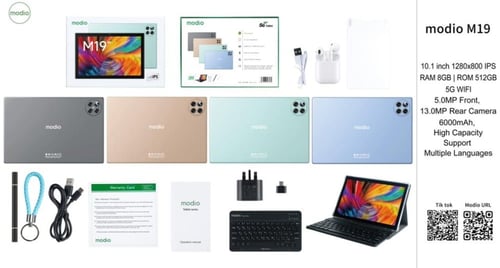 تابلت موديو 10 بوصة 5G | modio M19