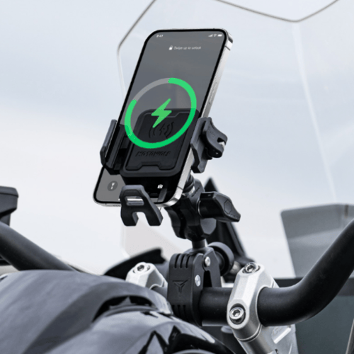 قاعدة جوال بشاحن MOTOWOLF