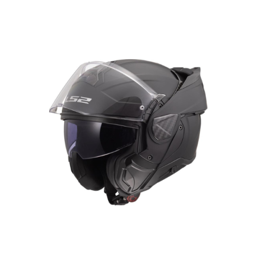 خوذة LS2 Advant II FF910نص كاربون اسود مطفي