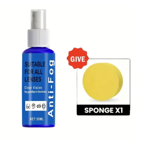 بخاخ منظف Anti-Fog مع اسفنجه