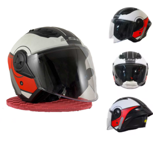 LS2 open face helmet (Headphone)