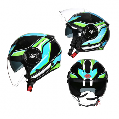 Faseed helmet open face