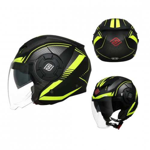 خوذه فاسيد نص FS-729-اخضر
