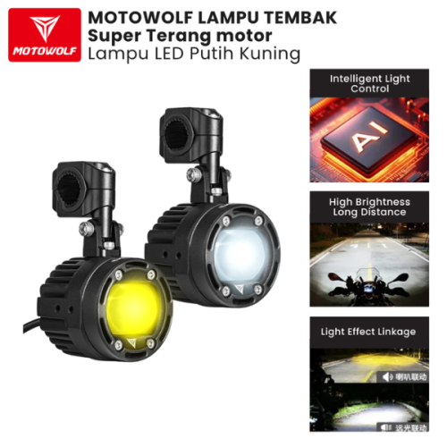 لمبات ادفشنر MOTOWOLF