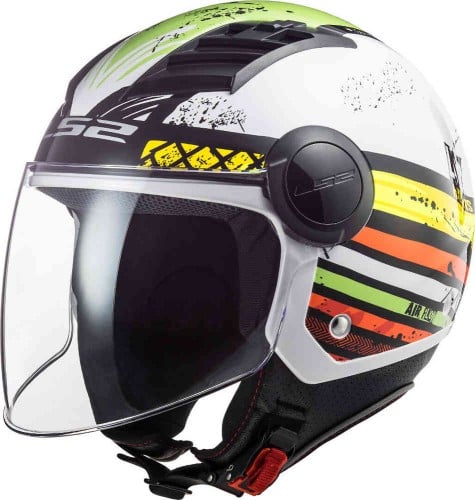 LS2 open face helmet