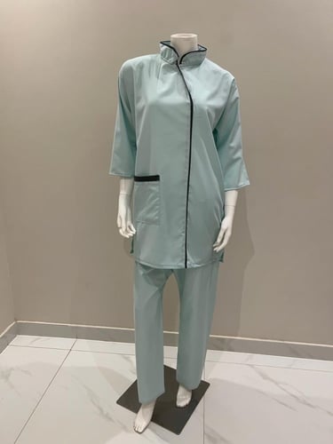 زي عاملات صيفي سادة