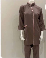 زي عاملات صيفي سادة