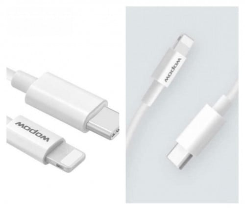 سلك شاحن WOPOW ايفون PD ابيض