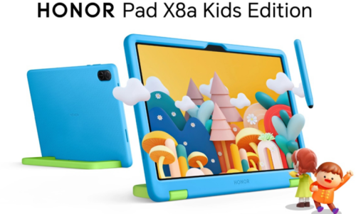 هونر باد X8a للاطفال 128 جيجا 4 رام مع قلم + كفر س...