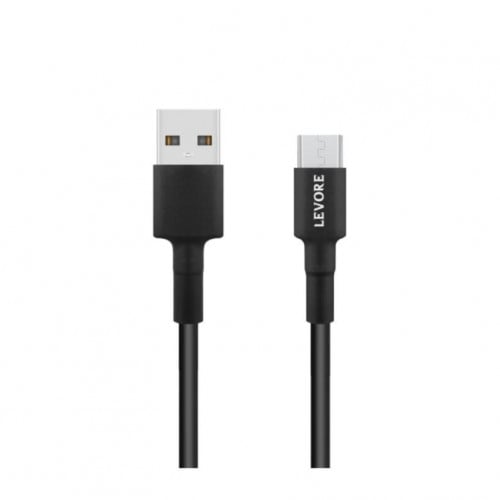سلك شاحن ليفوري مايكرو USB بطول 1.8 م بلاستيك - اس...