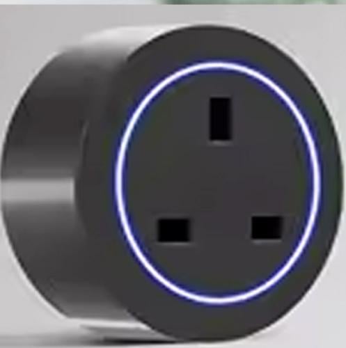 13 ampere fuse with 3 black and gray caps