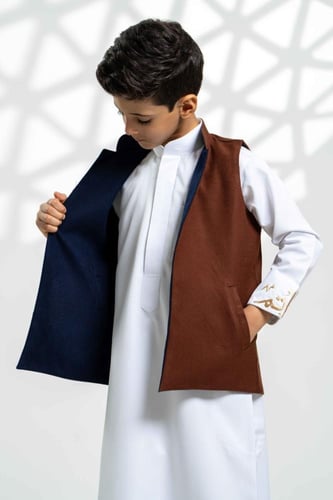 سديري جوخ دبل فيس بالوان مختلفه لتناسب مظهرك(كحلي...