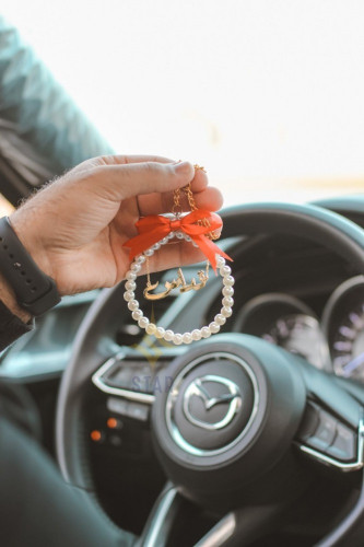 تعليقة سيارة نسائية بتصميم انيـق "بيرل"