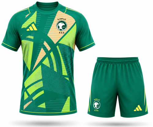طقم حارس مرمى المنتخب السعودي 2025 الأخضر