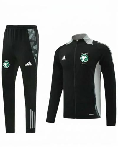 طقم تدريبات المنتخب السعودي الشتوي 2026 أسود