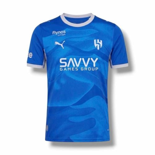 تيشيرت الهلال السعودي الأساسي الأزرق الجديد 2026