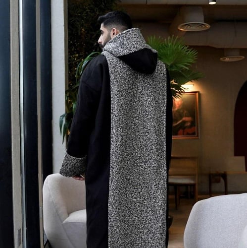 فروه شتويه دبل فيس مع شال مميز لاطلاله شتويه فريده...