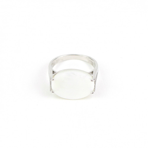 خاتم ملكي ابيض شنكار للتصميم حسب الطلب