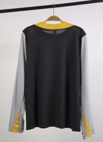 طقم سويتر التمارين شتوي نادي الاتحاد اللون الاسود